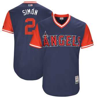 Los Angeles Angels #2 Andrelton Simmons Simon Majestic Navy 2017 Players Weekend Jersey JiaSu,We sell and wholesale Los Angeles Angels #2 Andrelton Simmons Simon Majestic Navy 2017 Players Weekend Jersey JiaSu on line form chian!