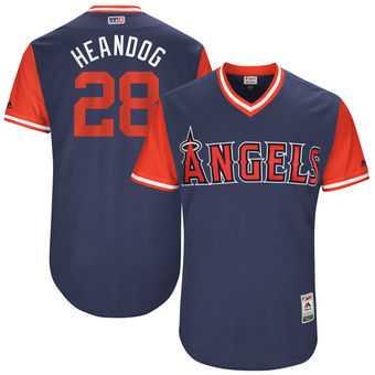 Los Angeles Angels #28 Andrew Heaney Heandog Majestic Navy 2017 Players Weekend Jersey JiaSu,We sell and wholesale Los Angeles Angels #28 Andrew Heaney Heandog Majestic Navy 2017 Players Weekend Jersey JiaSu on line form chian!