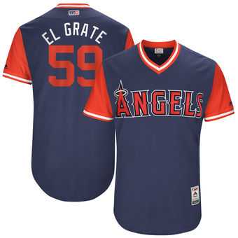 Los Angeles Angels #59 Juan Graterol El Grate Majestic Navy 2017 Players Weekend Jersey JiaSu,We sell and wholesale Los Angeles Angels #59 Juan Graterol El Grate Majestic Navy 2017 Players Weekend Jersey JiaSu on line form chian!