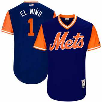 New York Mets #1 Amed Rosario El Nino Majestic Royal 2017 Players Weekend Jersey JiaSu,We sell and wholesale New York Mets #1 Amed Rosario El Nino Majestic Royal 2017 Players Weekend Jersey JiaSu on line form chian!