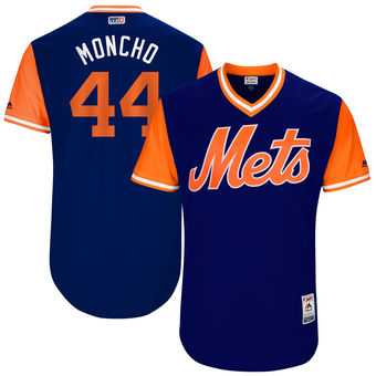 New York Mets #44 Rene Rivera Moncho Majestic Royal 2017 Players Weekend Jersey JiaSu,We sell and wholesale New York Mets #44 Rene Rivera Moncho Majestic Royal 2017 Players Weekend Jersey JiaSu on line form chian!
