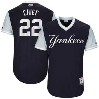 New York Yankees #22 Jacoby Ellsbury Chief Majestic Navy 2017 Players Weekend Jersey JiaSu,We sell and wholesale New York Yankees #22 Jacoby Ellsbury Chief Majestic Navy 2017 Players Weekend Jersey JiaSu on line form chian!