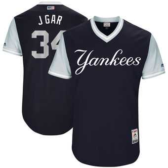 New York Yankees #34 Jaime Garcia J Gar Majestic Navy 2017 Players Weekend Jersey JiaSu,We sell and wholesale New York Yankees #34 Jaime Garcia J Gar Majestic Navy 2017 Players Weekend Jersey JiaSu on line form chian!