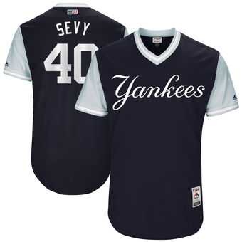 New York Yankees #40 Luis Severino Sevy Majestic Navy 2017 Players Weekend Jersey JiaSu,We sell and wholesale New York Yankees #40 Luis Severino Sevy Majestic Navy 2017 Players Weekend Jersey JiaSu on line form chian!