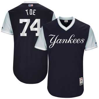 New York Yankees #74 Ronald Torreyes Toe Majestic Navy 2017 Players Weekend Jersey JiaSu,We sell and wholesale New York Yankees #74 Ronald Torreyes Toe Majestic Navy 2017 Players Weekend Jersey JiaSu on line form chian!