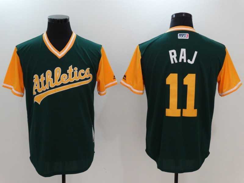 Oakland Athletics #11 Rajai Davis Raj Green Majestic Players Weekend Mlb Jerseys,We sell and wholesale Oakland Athletics #11 Rajai Davis Raj Green Majestic Players Weekend Mlb Jerseys on line form chian!