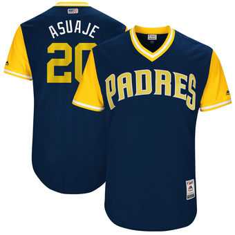 San Diego Padres #20 Carlos Asuaje Asuaje Majestic Navy 2017 Players Weekend Jersey JiaSu,We sell and wholesale San Diego Padres #20 Carlos Asuaje Asuaje Majestic Navy 2017 Players Weekend Jersey JiaSu on line form chian!