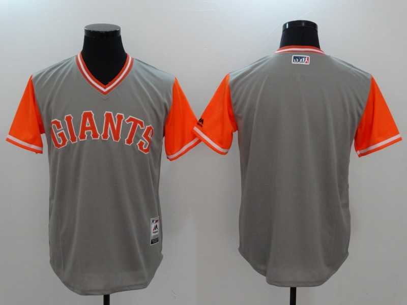 San Francisco Giants Blank Majestic Gray Majestic Players Weekend Mlb Jerseys,We sell and wholesale San Francisco Giants Blank Majestic Gray Majestic Players Weekend Mlb Jerseys on line form chian!