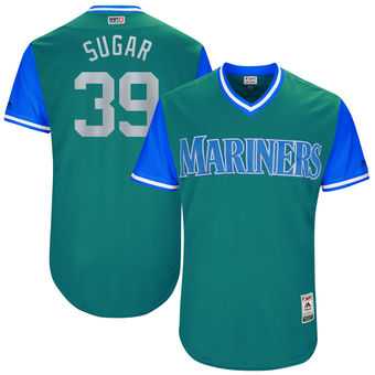 Seattle Mariners #39 Edwin Diaz Sugar Majestic Aqua 2017 Players Weekend Jersey JiaSu,We sell and wholesale Seattle Mariners #39 Edwin Diaz Sugar Majestic Aqua 2017 Players Weekend Jersey JiaSu on line form chian!
