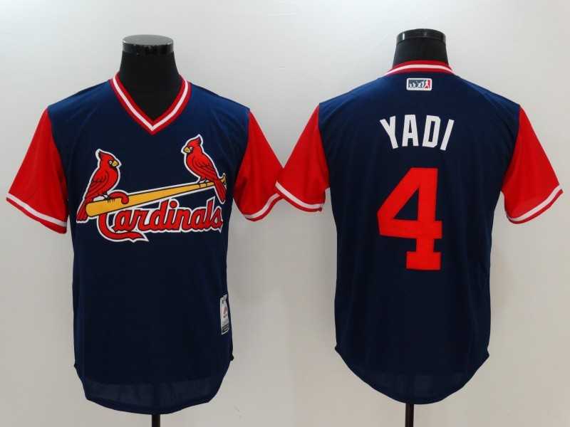 St. Louis Cardinals #4 Yadier Molina Yadi Majestic Navy Players Weekend Mlb Jerseys,We sell and wholesale St. Louis Cardinals #4 Yadier Molina Yadi Majestic Navy Players Weekend Mlb Jerseys on line form chian!