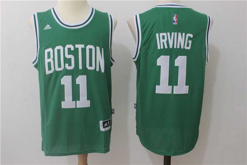 Boston Celtics #11 Kyrie Irving Green Swingman Stitched NBA Jerseys,We sell and wholesale Boston Celtics #11 Kyrie Irving Green Swingman Stitched NBA Jerseys on line form chian!