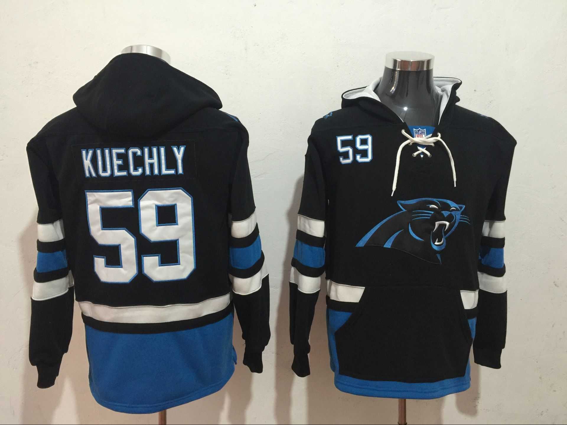 Carolina Panthers 59 Luke Kuechly Black All Stitched Hooded Sweatshirt,We sell and wholesale Carolina Panthers 59 Luke Kuechly Black All Stitched Hooded Sweatshirt on line form chian!