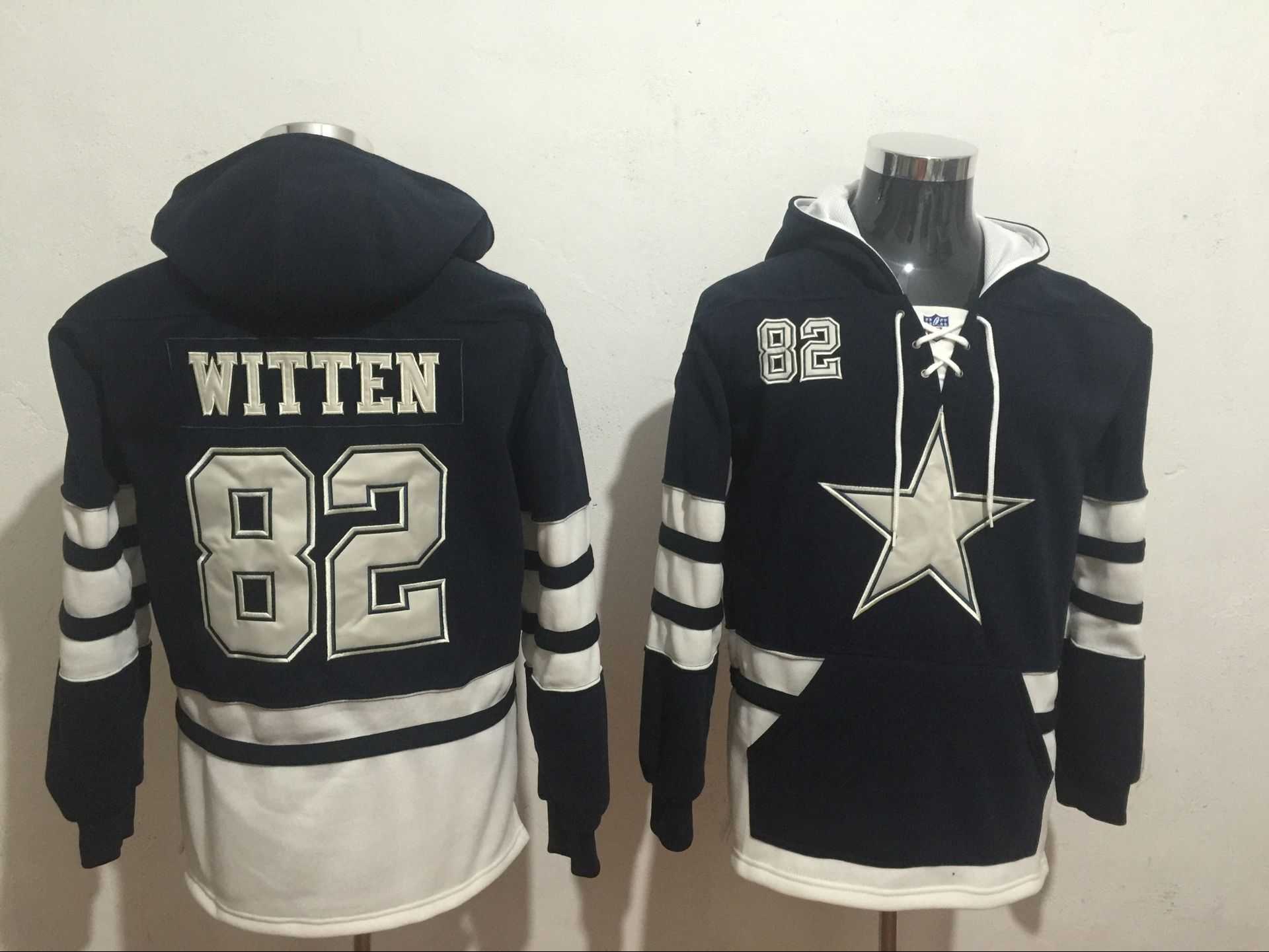 Dallas Cowboys 82 Jason Witten Navy All Stitched Hooded Sweatshirt,We sell and wholesale Dallas Cowboys 82 Jason Witten Navy All Stitched Hooded Sweatshirt on line form chian!