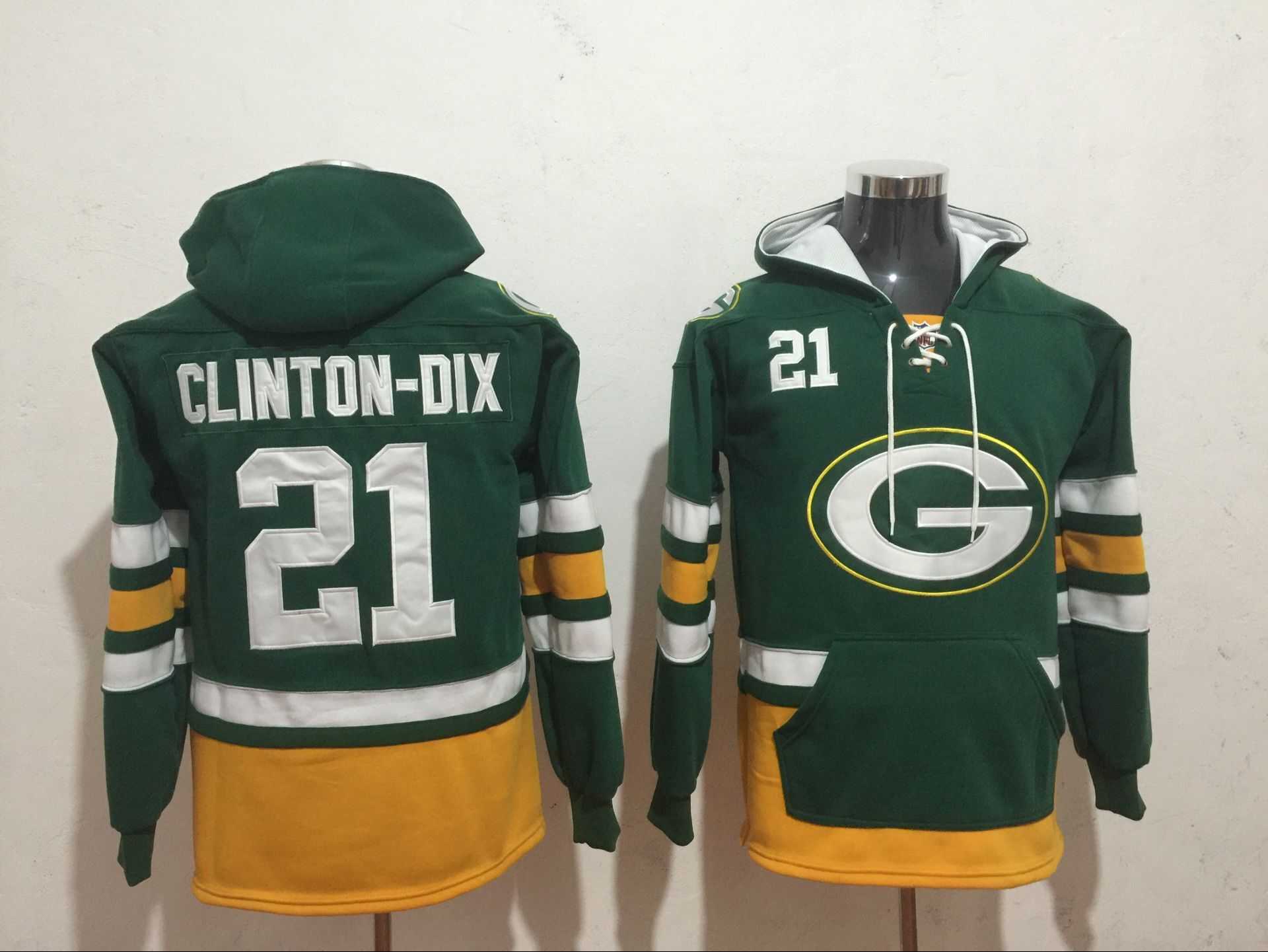 Green Bay Packers 21 Ha Ha Clinton-Dix Green All Stitched Hooded Sweatshirt,We sell and wholesale Green Bay Packers 21 Ha Ha Clinton-Dix Green All Stitched Hooded Sweatshirt on line form chian!