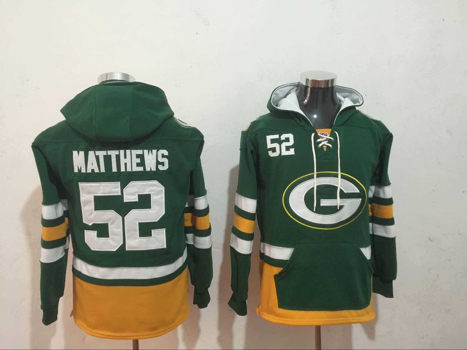Green Bay Packers 52 Clay Matthews Green All Stitched Hooded Sweatshirt,We sell and wholesale Green Bay Packers 52 Clay Matthews Green All Stitched Hooded Sweatshirt on line form chian!