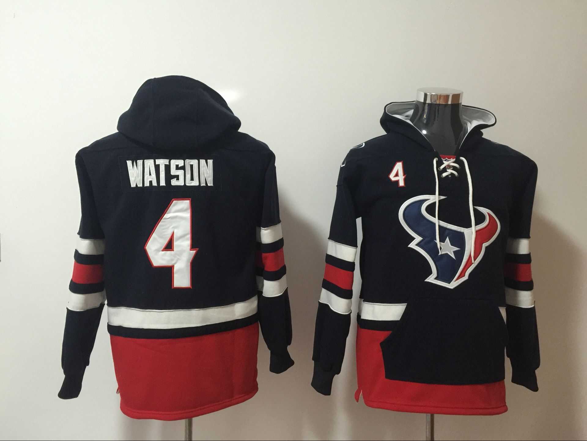 Houston Texans 4 Deshaun Watson Navy All Stitched Hooded Sweatshirt,We sell and wholesale Houston Texans 4 Deshaun Watson Navy All Stitched Hooded Sweatshirt on line form chian!