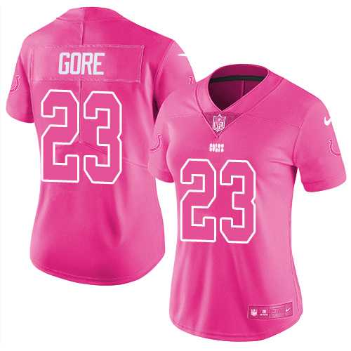 Nike Indianapolis Colts #23 Frank Gore Pink Women's NFL Limited Rush Fashion Jersey DingZhi,We sell and wholesale Nike Indianapolis Colts #23 Frank Gore Pink Women's NFL Limited Rush Fashion Jersey DingZhi on line form chian!