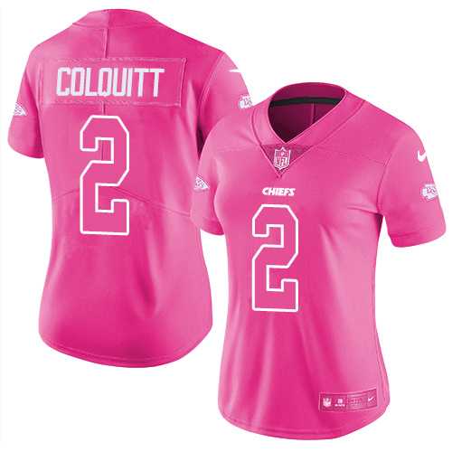 Nike Kansas City Chiefs #2 Dustin Colquitt Pink Women's NFL Limited Rush Fashion Jersey DingZhi,We sell and wholesale Nike Kansas City Chiefs #2 Dustin Colquitt Pink Women's NFL Limited Rush Fashion Jersey DingZhi on line form chian!