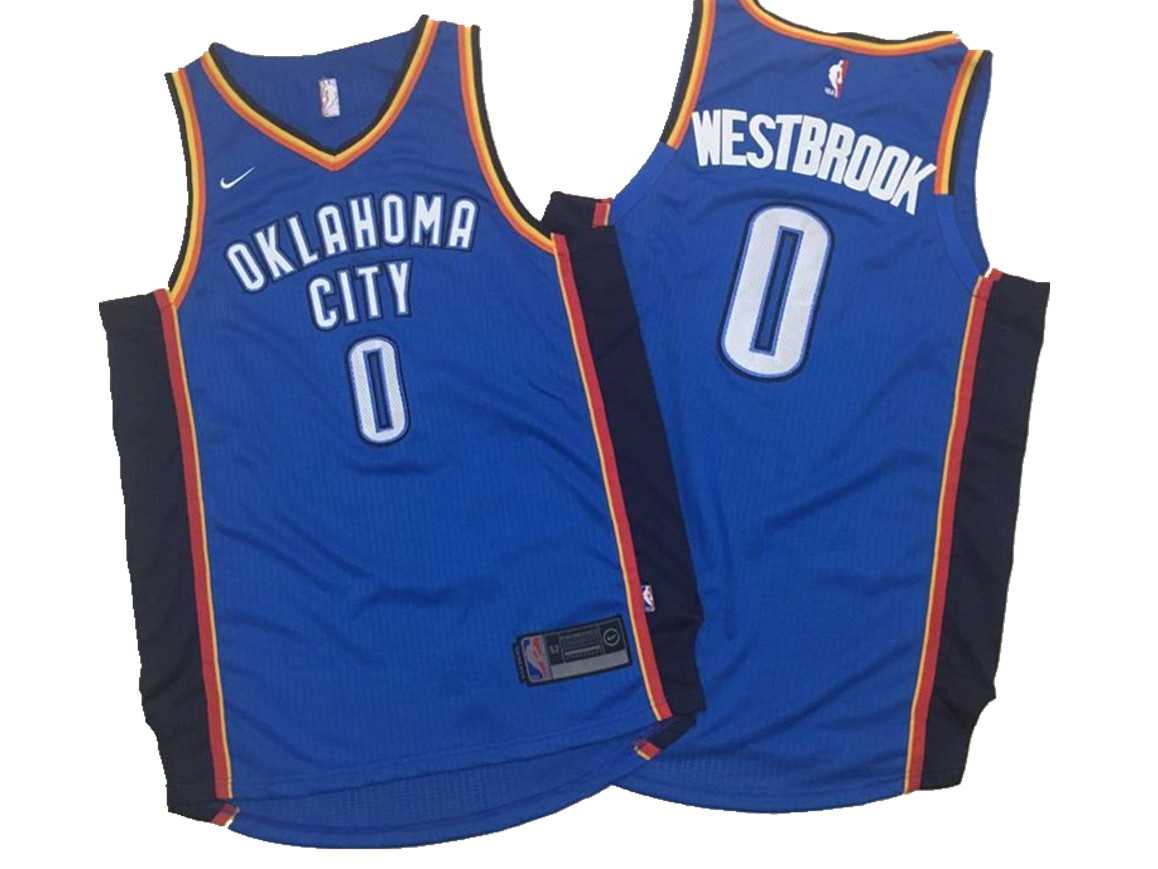 Nike Oklahoma City Thunder #0 Russell Westbrook Blue Stitched NBA Jersey,We sell and wholesale Nike Oklahoma City Thunder #0 Russell Westbrook Blue Stitched NBA Jersey on line form chian!