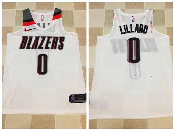 Nike Portland TrailBlazers #0 Damian Lillard White Nike Jersey,We sell and wholesale Nike Portland TrailBlazers #0 Damian Lillard White Nike Jersey on line form chian!