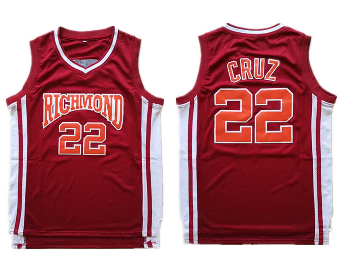 Richmond Oilers #22 Timo Cruz Red Collge Basketball Jersey,We sell and wholesale Richmond Oilers #22 Timo Cruz Red Collge Basketball Jersey on line form chian!