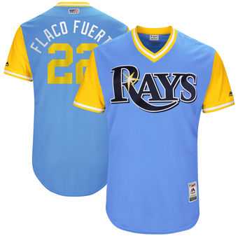 Tampa Bay Rays #22 Chris Archer Flaco Fuerte Majestic Light Blue 2017 Players Weekend Jersey JiaSu,We sell and wholesale Tampa Bay Rays #22 Chris Archer Flaco Fuerte Majestic Light Blue 2017 Players Weekend Jersey JiaSu on line form chian!