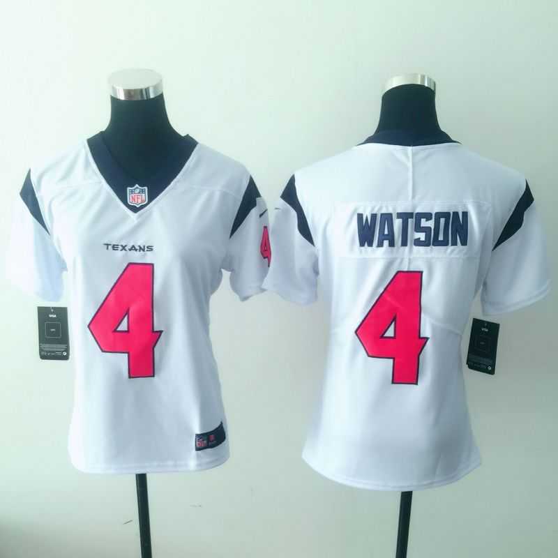 Women Limited Nike Houston Texans #4 Deshaun Watson White Vapor Untouchable Jerseys,We sell and wholesale Women Limited Nike Houston Texans #4 Deshaun Watson White Vapor Untouchable Jerseys on line form chian!