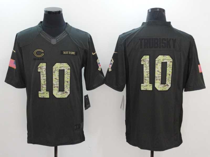 Nike Chicago Bears #10 Mitchell Trubisky Anthracite Salute to Service Limited Jersey,We sell and wholesale Nike Chicago Bears #10 Mitchell Trubisky Anthracite Salute to Service Limited Jersey on line form chian!