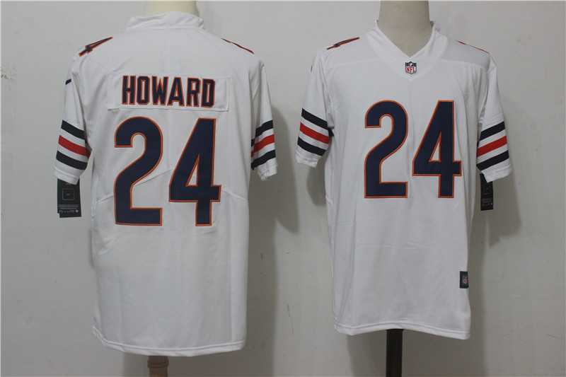 Nike Chicago Bears #24 Jordan Howard White Vapor Untouchable Player Limited Jerseys,We sell and wholesale Nike Chicago Bears #24 Jordan Howard White Vapor Untouchable Player Limited Jerseys on line form chian!