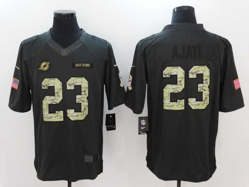 Nike Miami Dolphins #23 Jay Ajayi Anthracite Salute to Service Limited Jersey,We sell and wholesale Nike Miami Dolphins #23 Jay Ajayi Anthracite Salute to Service Limited Jersey on line form chian!