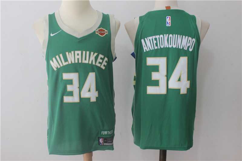 Nike Milwaukee Bucks #34 Giannis Antetokounmpo Green Stitched NBA Jersey,We sell and wholesale Nike Milwaukee Bucks #34 Giannis Antetokounmpo Green Stitched NBA Jersey on line form chian!