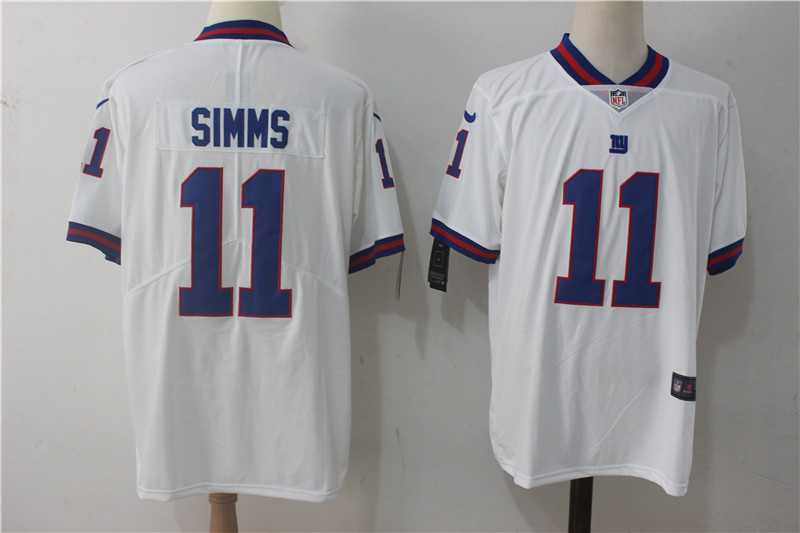 Nike New York Giants #11 Phil Simms White Color Vapor Untouchable Player Limited Jerseys,We sell and wholesale Nike New York Giants #11 Phil Simms White Color Vapor Untouchable Player Limited Jerseys on line form chian!