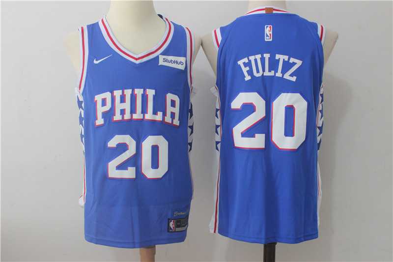 Nike Philadelphia 76ers #20 Markelle Fultz Blue Stitched NBA Jersey,We sell and wholesale Nike Philadelphia 76ers #20 Markelle Fultz Blue Stitched NBA Jersey on line form chian!