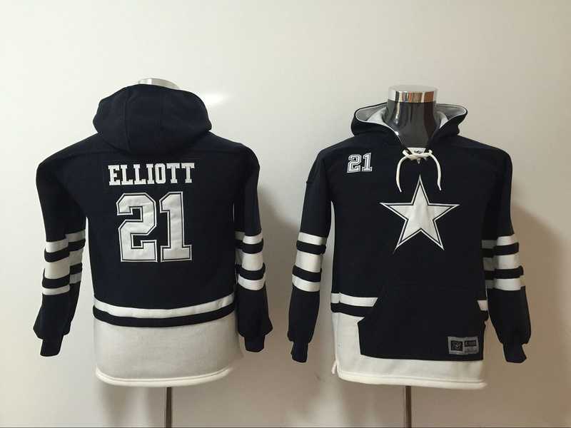 Youth Dallas Cowboys #21 Ezekiel Elliott Navy All Stitched Hooded Sweatshirt,We sell and wholesale Youth Dallas Cowboys #21 Ezekiel Elliott Navy All Stitched Hooded Sweatshirt on line form chian!