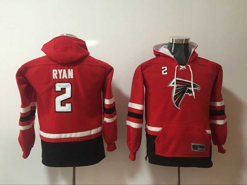 Youth Nike Atlanta Falcons #2 Matt Ryan Red All Stitched Hooded Sweatshirt,We sell and wholesale Youth Nike Atlanta Falcons #2 Matt Ryan Red All Stitched Hooded Sweatshirt on line form chian!