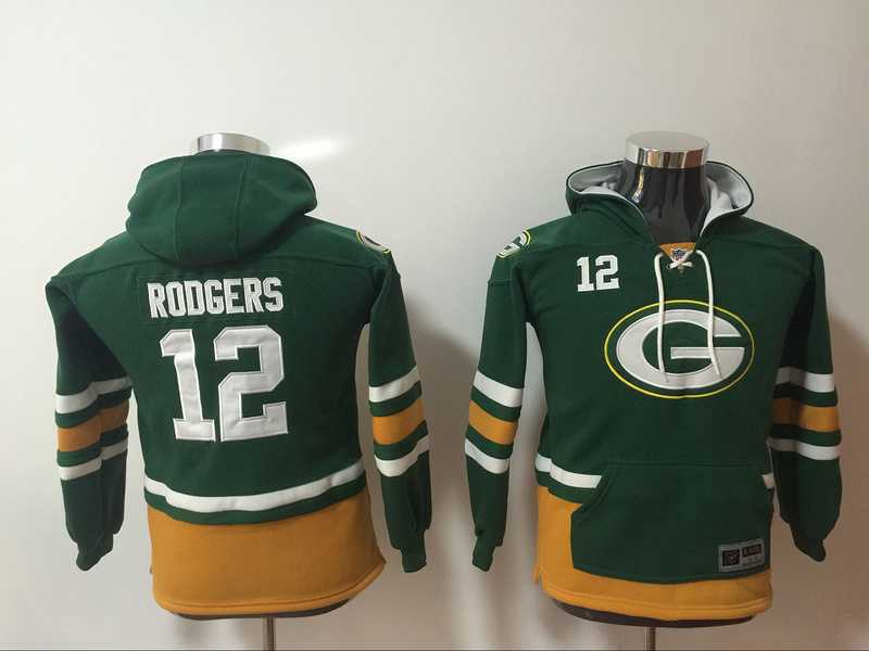 Youth Nike Green Bay Packers #12 Aaron Rodgers Green All Stitched Hooded Sweatshirt,We sell and wholesale Youth Nike Green Bay Packers #12 Aaron Rodgers Green All Stitched Hooded Sweatshirt on line form chian!