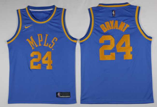 Los Angeles Lakers #24 Kobe Bryant Blue MPLS. Throwback Swingman Stitched NBA Jersey,We sell and wholesale Los Angeles Lakers #24 Kobe Bryant Blue MPLS. Throwback Swingman Stitched NBA Jersey on line form chian!