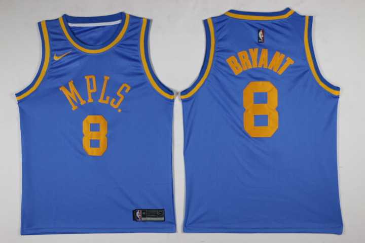 Los Angeles Lakers #8 Kobe Bryant Blue MPLS. Throwback Swingman Stitched NBA Jersey,We sell and wholesale Los Angeles Lakers #8 Kobe Bryant Blue MPLS. Throwback Swingman Stitched NBA Jersey on line form chian!