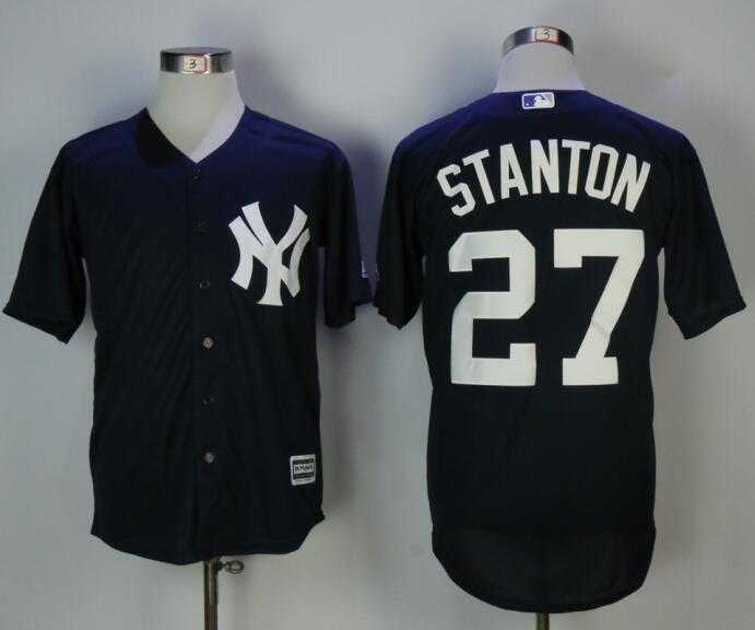 New York Yankees #27 Giancarlo Stanton Navy Cool Base baseball Jerseys,We sell and wholesale New York Yankees #27 Giancarlo Stanton Navy Cool Base baseball Jerseys on line form chian!