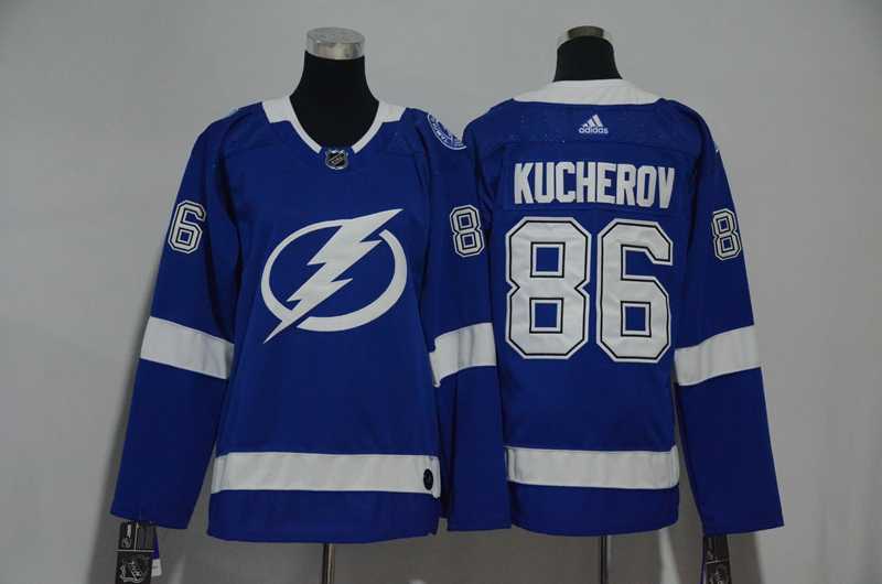 Women Tampa Bay Lightning #86 Nikita Kucherov Blue Adidas Stitched Jersey,We sell and wholesale Women Tampa Bay Lightning #86 Nikita Kucherov Blue Adidas Stitched Jersey on line form chian!