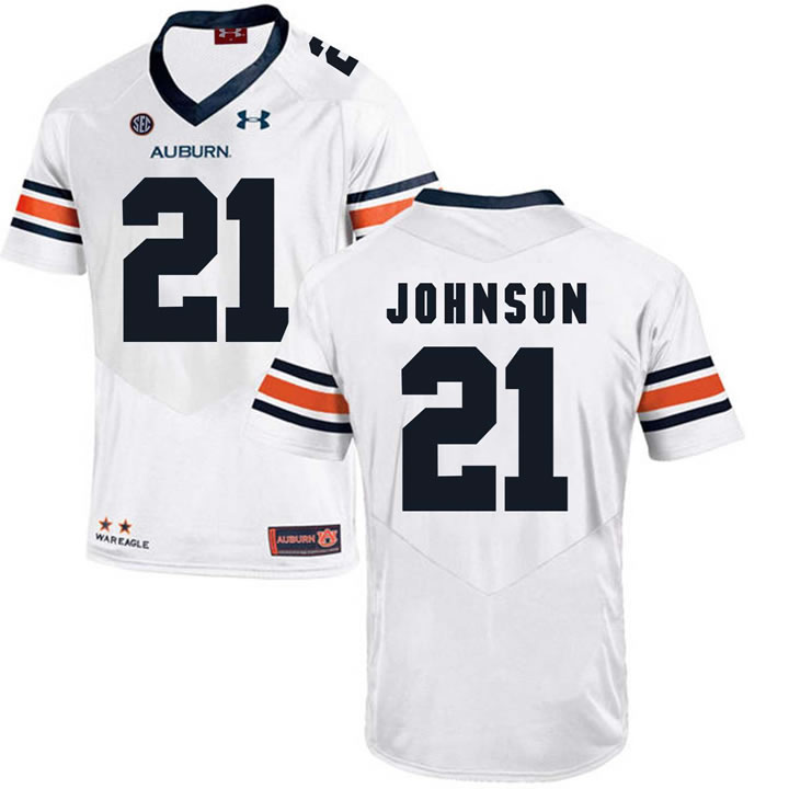 Auburn Tigers #21 Kerryon Johnson White College Football Jersey DingZhi,We sell and wholesale Auburn Tigers #21 Kerryon Johnson White College Football Jersey DingZhi on line form chian!