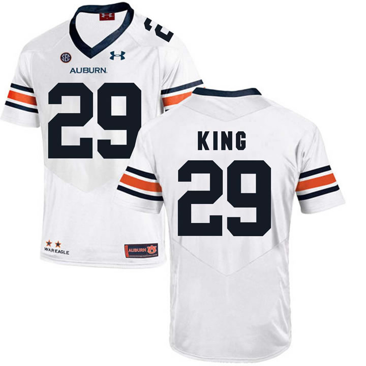 Auburn Tigers #29 Brandon King White College Football Jersey DingZhi,We sell and wholesale Auburn Tigers #29 Brandon King White College Football Jersey DingZhi on line form chian!