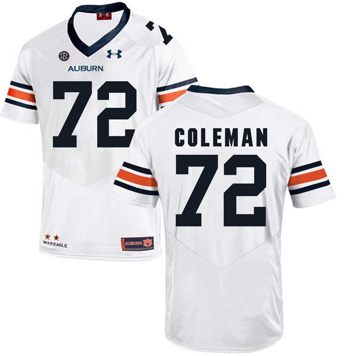 Auburn Tigers #72 Shon Coleman White College Football Jersey DingZhi,We sell and wholesale Auburn Tigers #72 Shon Coleman White College Football Jersey DingZhi on line form chian!
