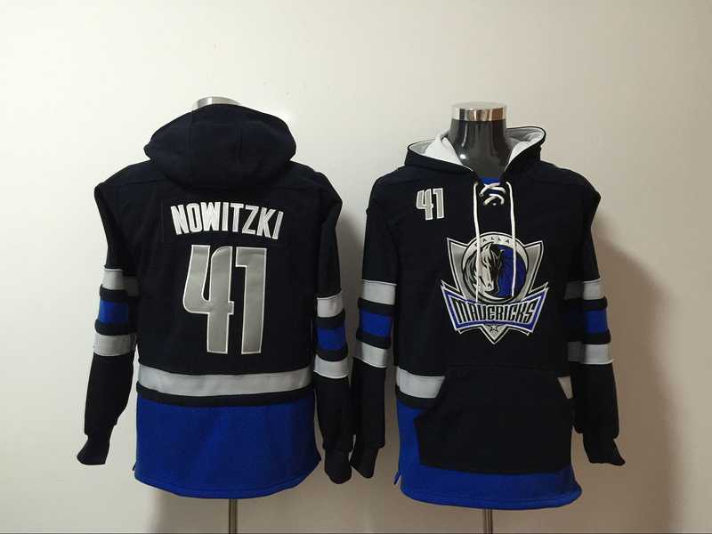 Mavericks #41 Dirk Nowitzki Black All Stitched Hooded Sweatshirt,We sell and wholesale Mavericks #41 Dirk Nowitzki Black All Stitched Hooded Sweatshirt on line form chian!