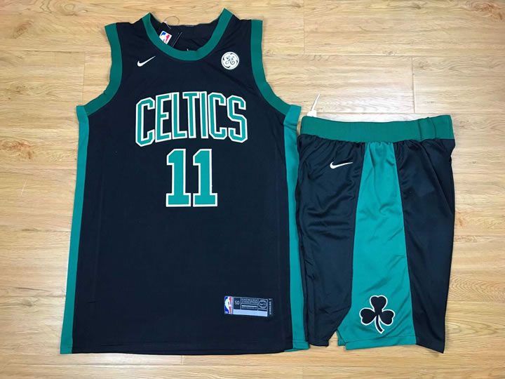 Nike Boston Celtics #11 Kyrie Irving Black Swingman Stitched NBA Jersey(With Shorts),We sell and wholesale Nike Boston Celtics #11 Kyrie Irving Black Swingman Stitched NBA Jersey(With Shorts) on line form chian!