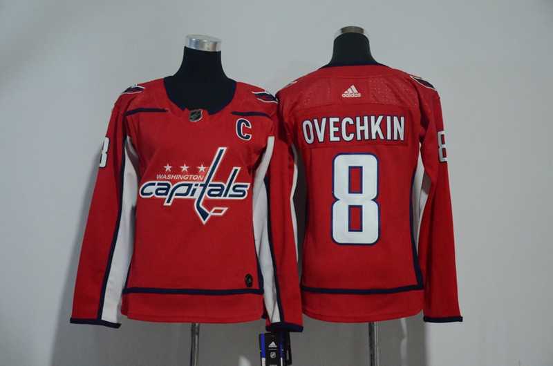 Women Washington Capitals #8 Alexander Ovechkin Red Adidas Stitched Jersey,We sell and wholesale Women Washington Capitals #8 Alexander Ovechkin Red Adidas Stitched Jersey on line form chian!