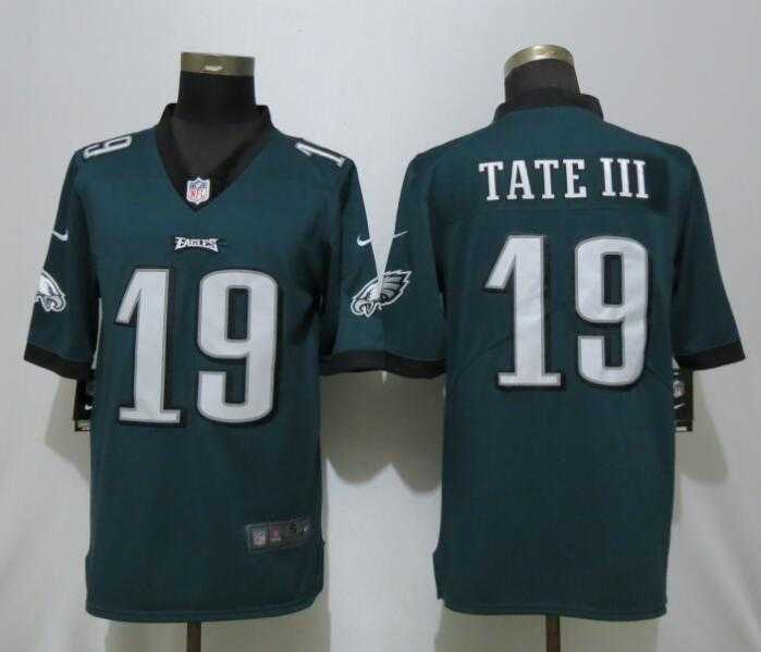 Nike Eagles 19 Golden Tate III Green Vapor Untouchable Limited Jersey,We sell and wholesale Nike Eagles 19 Golden Tate III Green Vapor Untouchable Limited Jersey on line form chian!