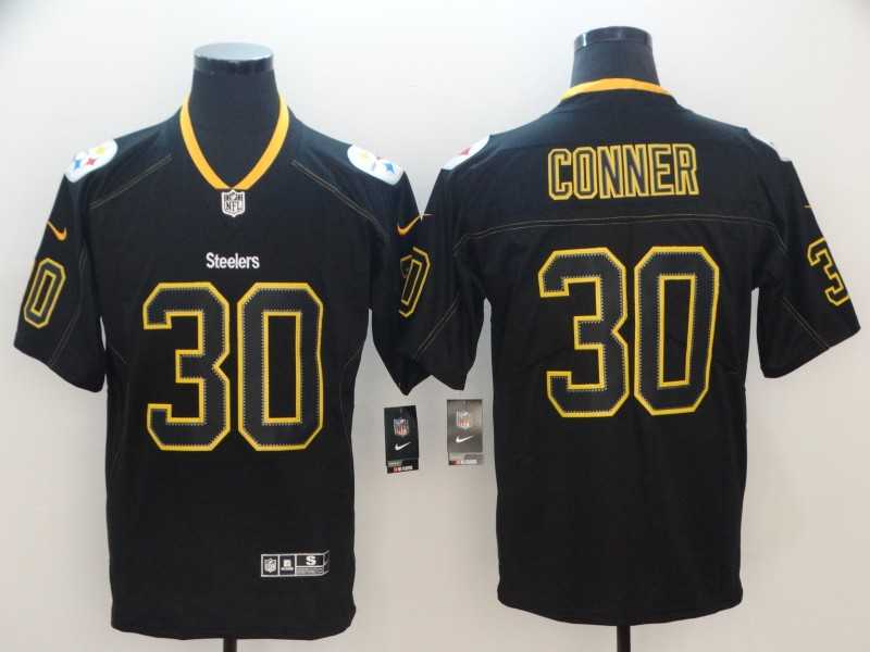Nike Steelers 30 James Conner Black Shadow Legend Limited Jersey,We sell and wholesale Nike Steelers 30 James Conner Black Shadow Legend Limited Jersey on line form chian!