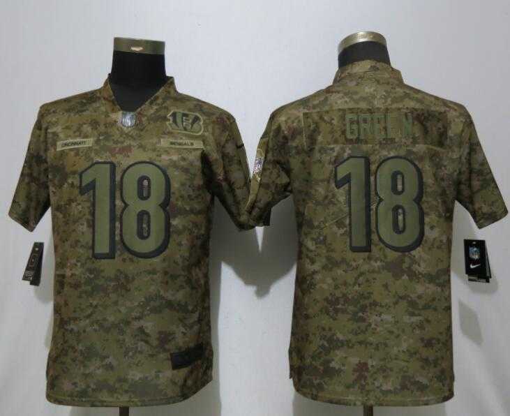 Women Nike Bengals 18 A.J. Green Camo Salute To Service Limited Jersey,We sell and wholesale Women Nike Bengals 18 A.J. Green Camo Salute To Service Limited Jersey on line form chian!