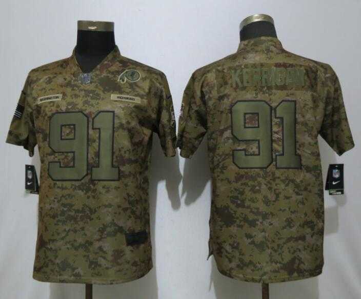 Women Nike Redskins 91 Ryan Kerrigan Camo Salute To Service Limited Jersey,We sell and wholesale Women Nike Redskins 91 Ryan Kerrigan Camo Salute To Service Limited Jersey on line form chian!